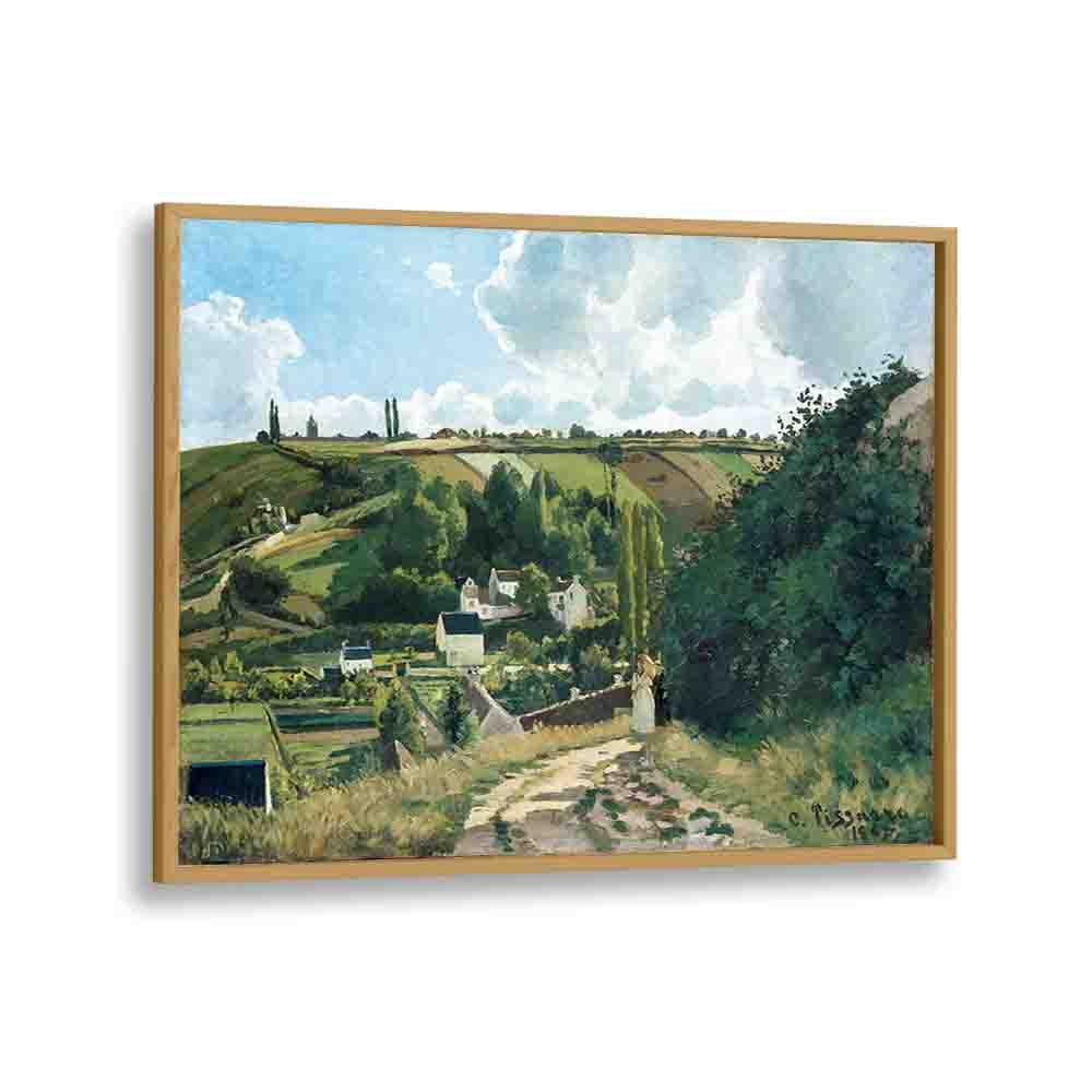  painting - JALAIS HILL, PONTOISE (1867) by Asianmonk