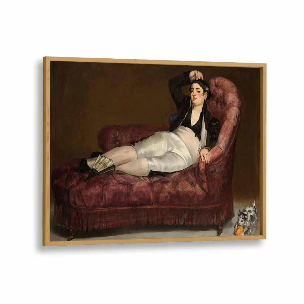 Edouard Manet painting - EDOUARD MANET (RECLINING YOUNG WOMAN IN SPANISH COSTUME) 1862-63 by Asianmonk