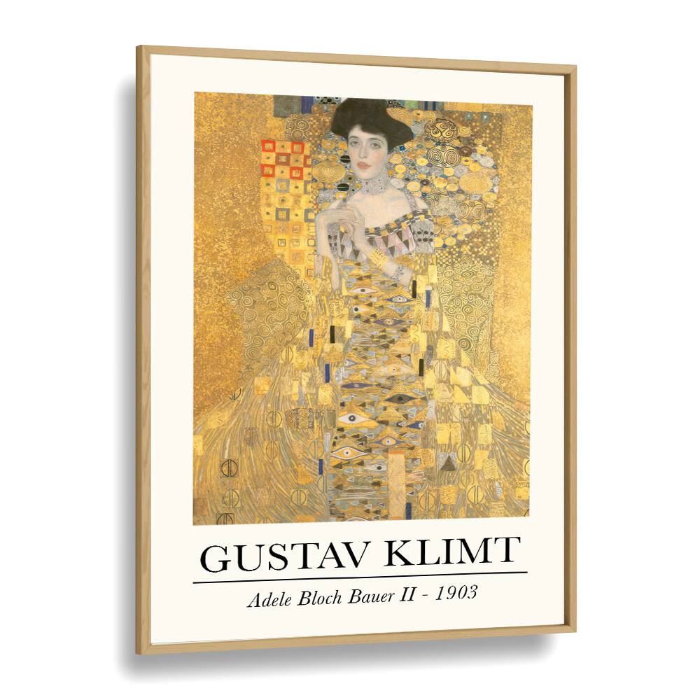 gustav klimt painting - GUSTAV KLIMT - ADELE BLOCH BAUER II - 1903 by Asianmonk