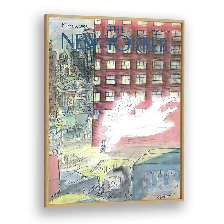 VINTAGE MAGAZINE COVER, NEW YORKER MAGAZINE POSTER - 1996 ISSUE II