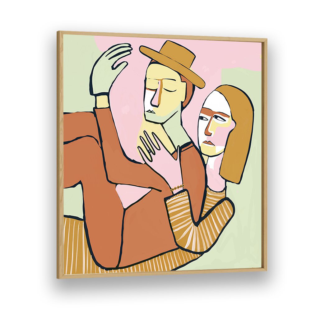 Arty Guava painting - THE COUPLE by Asianmonk