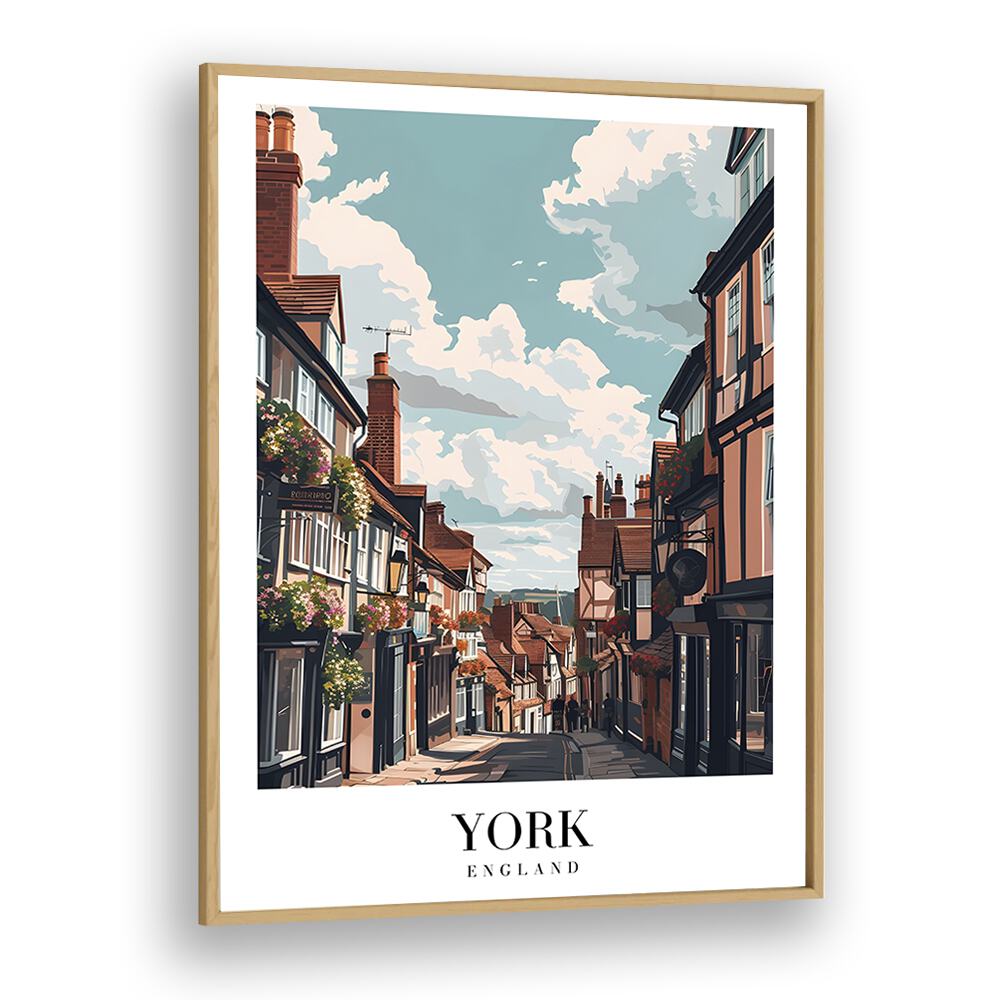 TRAVEL ART painting - YORK - ENGLAND by Asianmonk