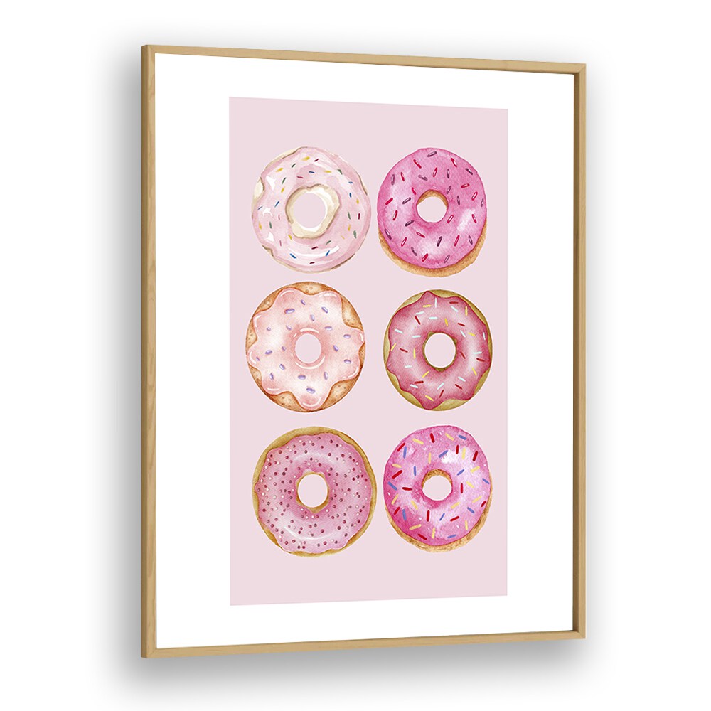 kitchen painting - STRAWBERRY DONUTS by Asianmonk