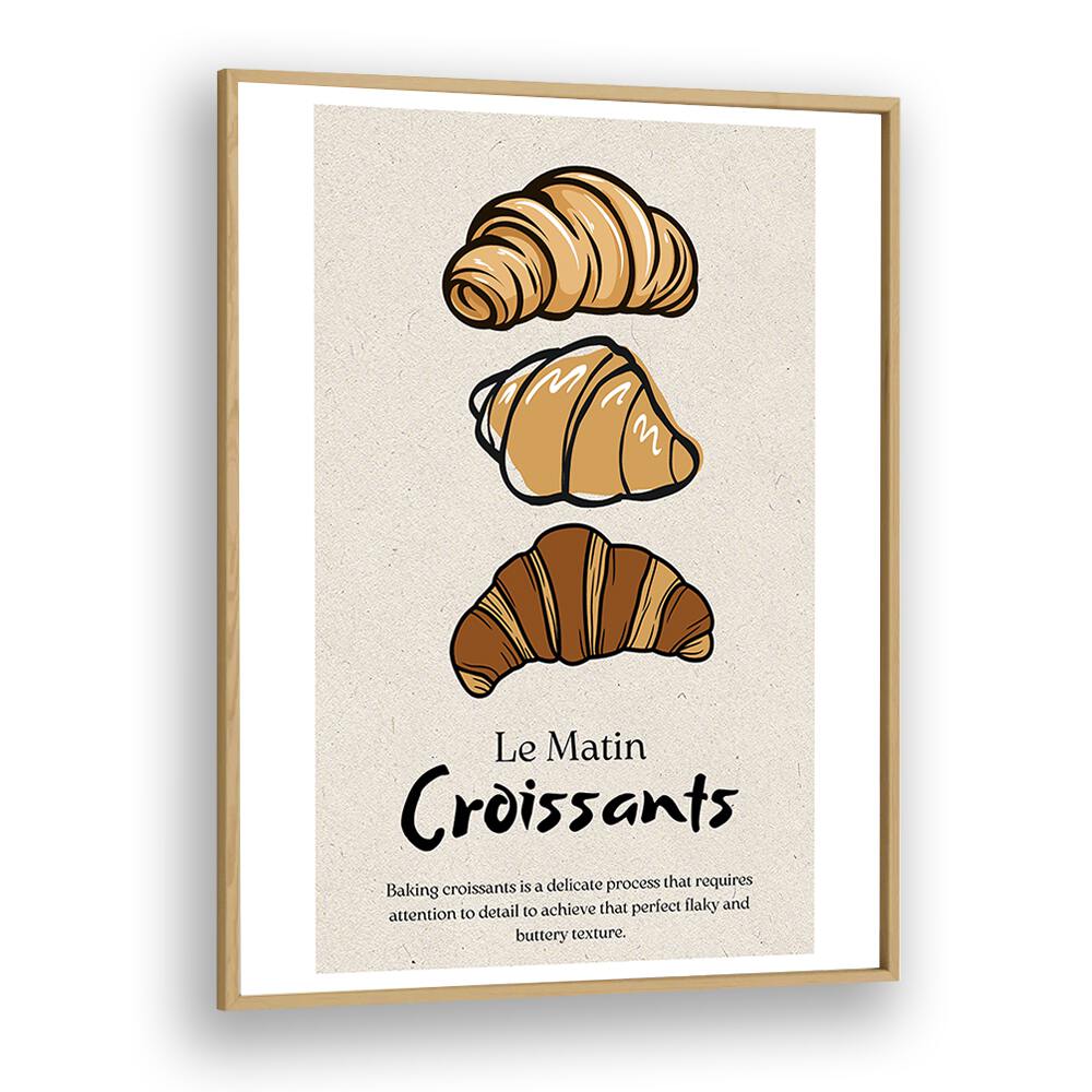 kitchen painting - LE MATIN CROISSANTS I by Asianmonk