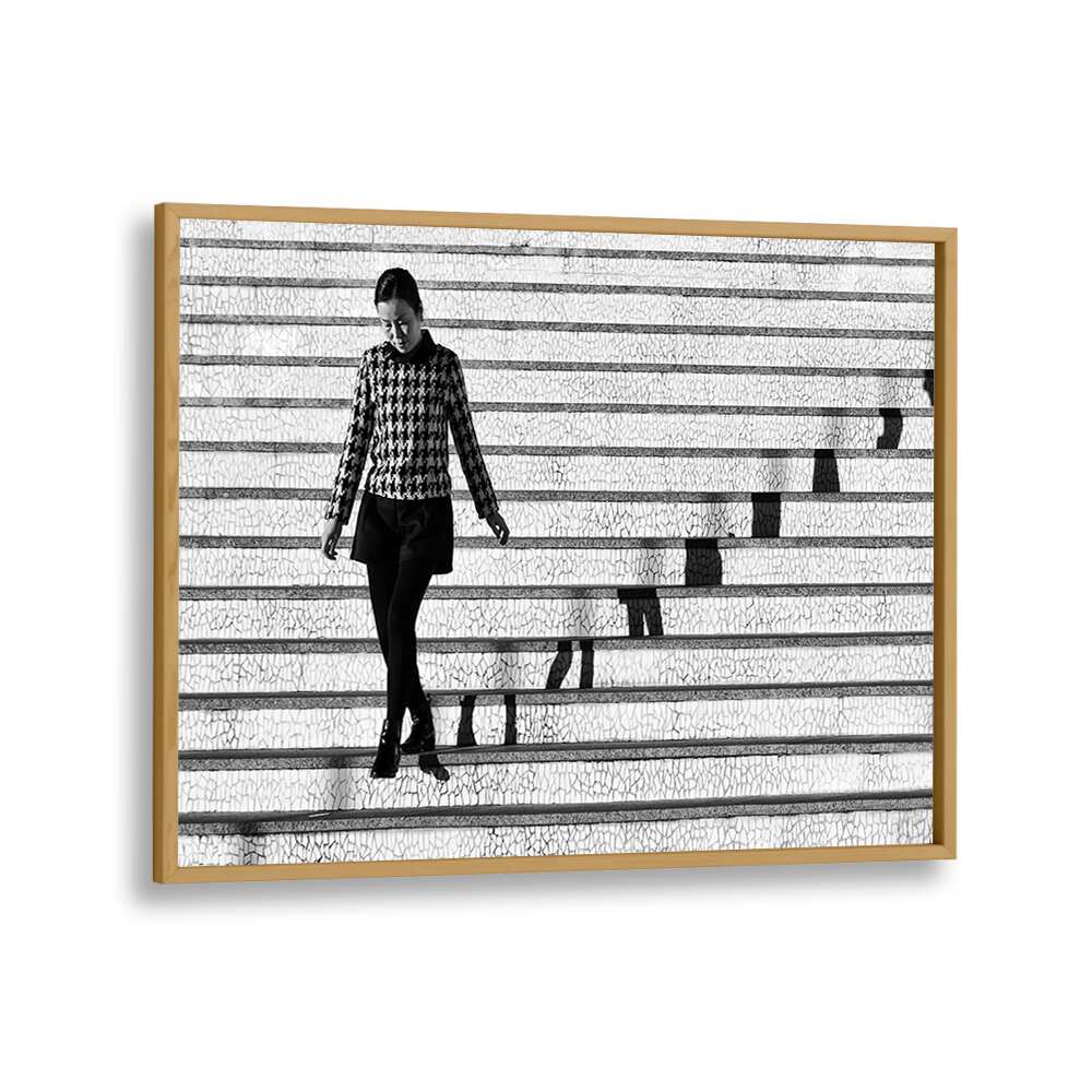 ABSTRACT painting - STAIRS II BY JUAN LUIS DURAN by Asianmonk