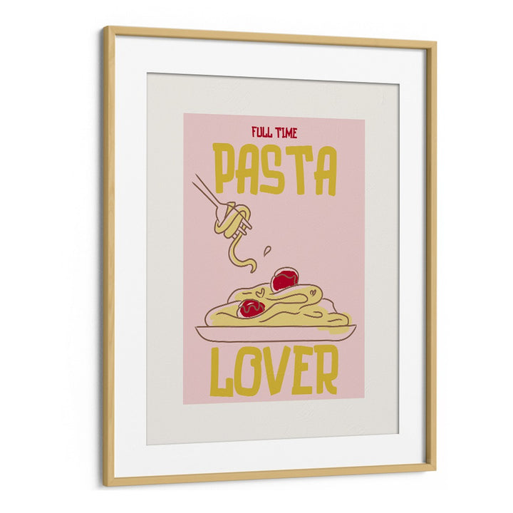 kitchen painting - FULL TIME PASTA LOVER by Asianmonk