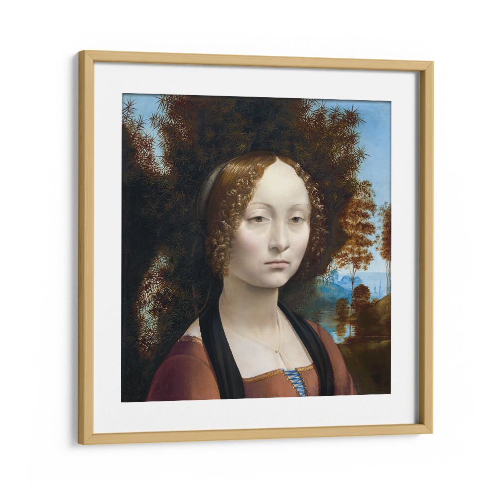 PORTAIT OF GINEVRA DE BENCI  (ca.1474 - 1478)