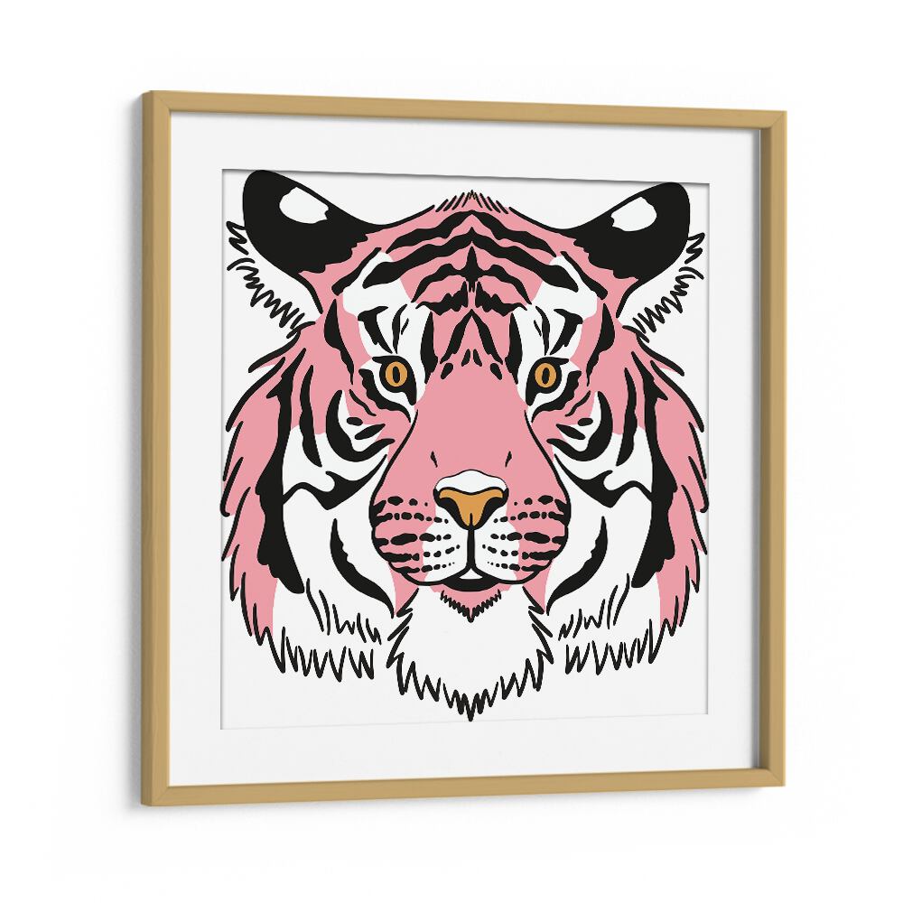 Juliya painting - PINK TIGER by Asianmonk