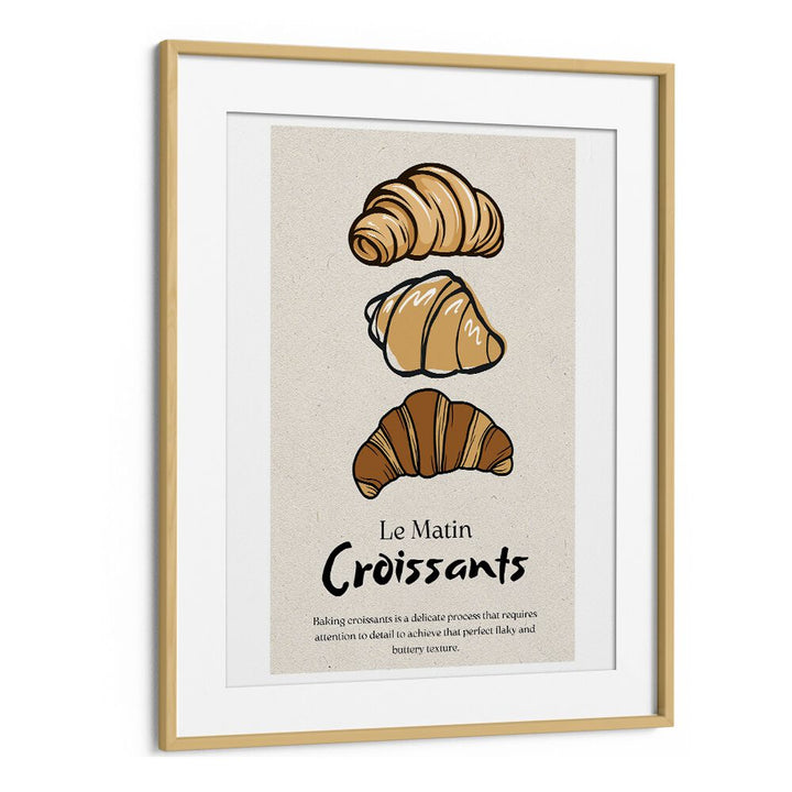 kitchen painting - LE MATIN CROISSANTS I by Asianmonk