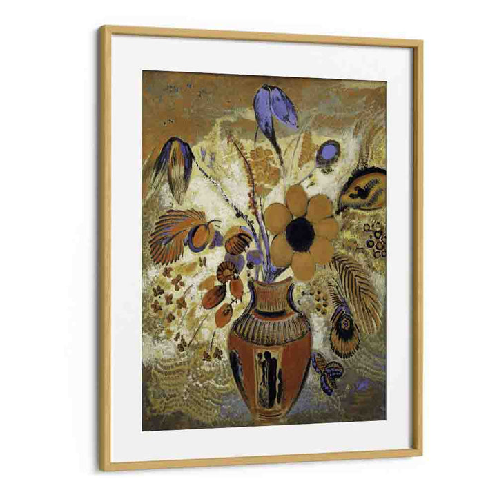 comic painting - ETRUSCAN VASE WITH FLOWERS (1900—1910) by Asianmonk