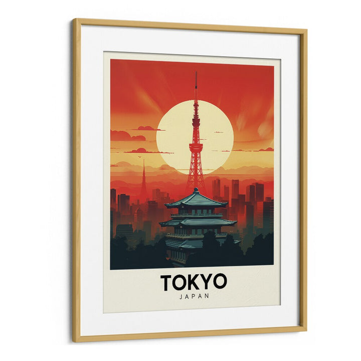 TRAVEL ART painting - TOKYO TAPESTRY: A VISUAL ODE TO JAPAN'S METROPOLIS by Asianmonk