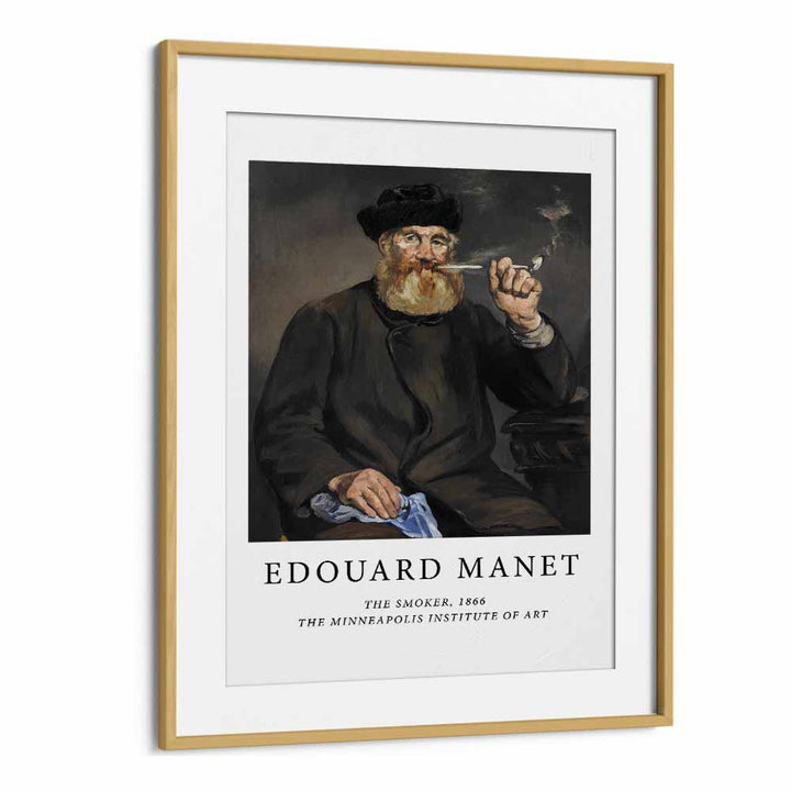 Edouard Manet painting - EDOUARD MANET ( THE SMOKER ) by Asianmonk