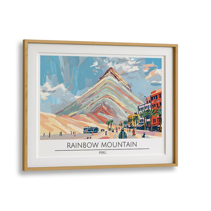 RAINBOW MOUNTAINS - PERU III , TRAVEL POSTERS  , TRAVEL ART PRINTS