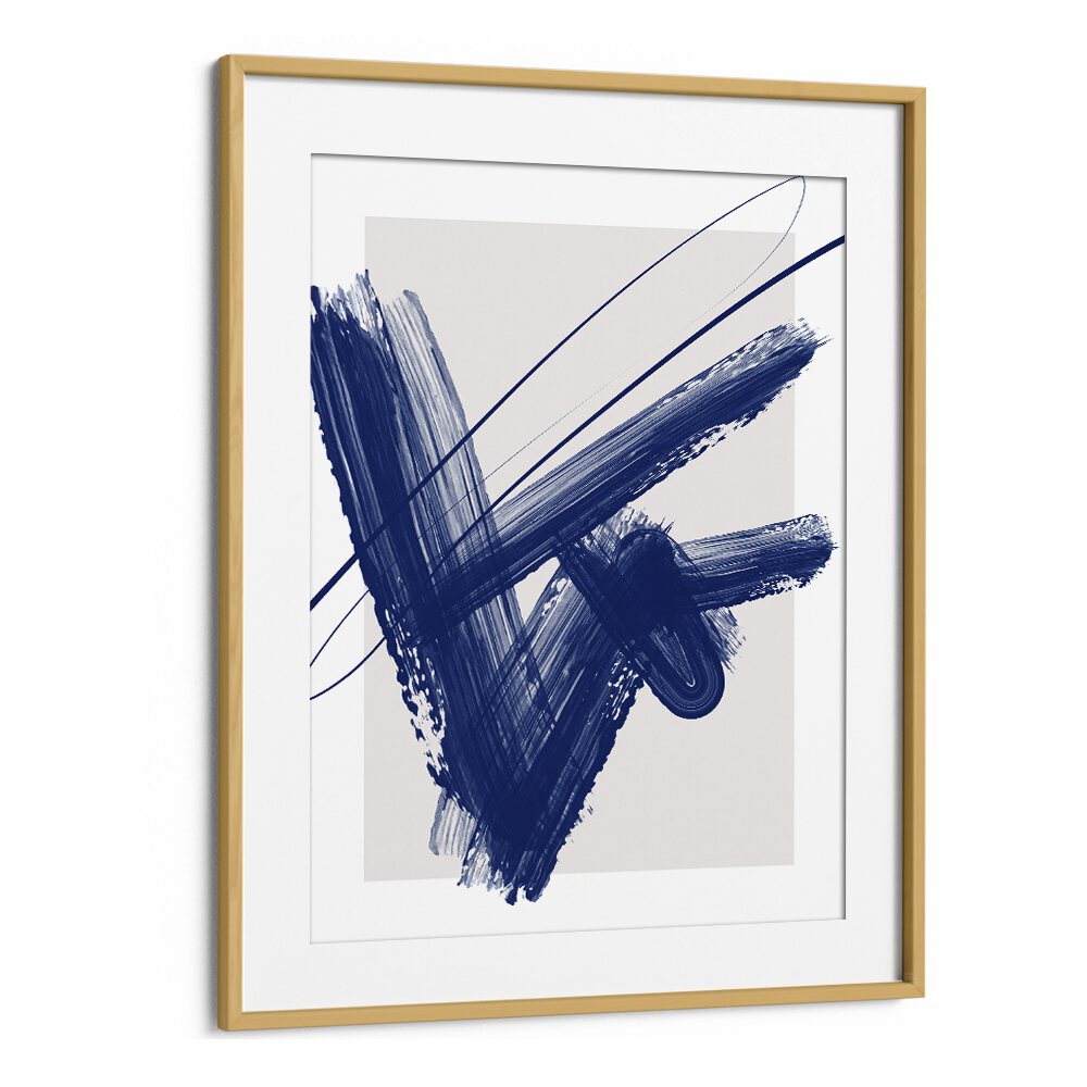 Stunning BLUE INK , ABSTRACT PAINTINGS by Elena Ristova, featuring bold brush strokes and creative expression.