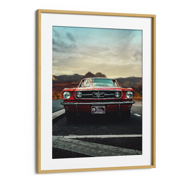 AUTOMOTIVE painting - VINTAGE CAR LOVE by Asianmonk