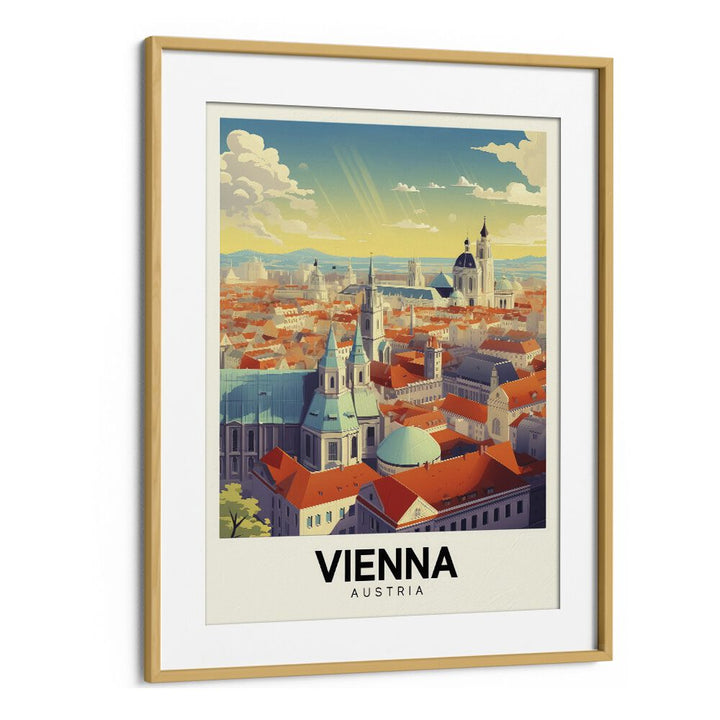 TRAVEL ART painting - VIENNA - AUSTRIA by Asianmonk