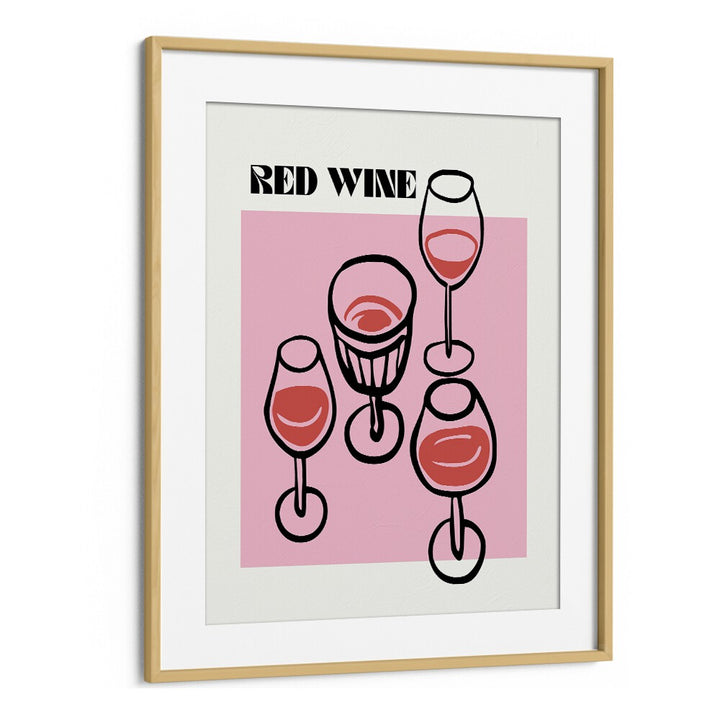 kitchen painting - RED WINE by Asianmonk