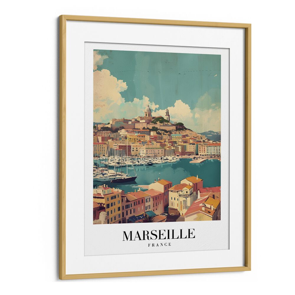 TRAVEL ART painting - MARSEILLE - FRANCE II by Asianmonk