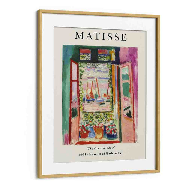 HENRI MATISSE painting - THE OPEN WINDOW, 1905: MATISSE'S PORTAL TO RADIANT MODERNISM by Asianmonk