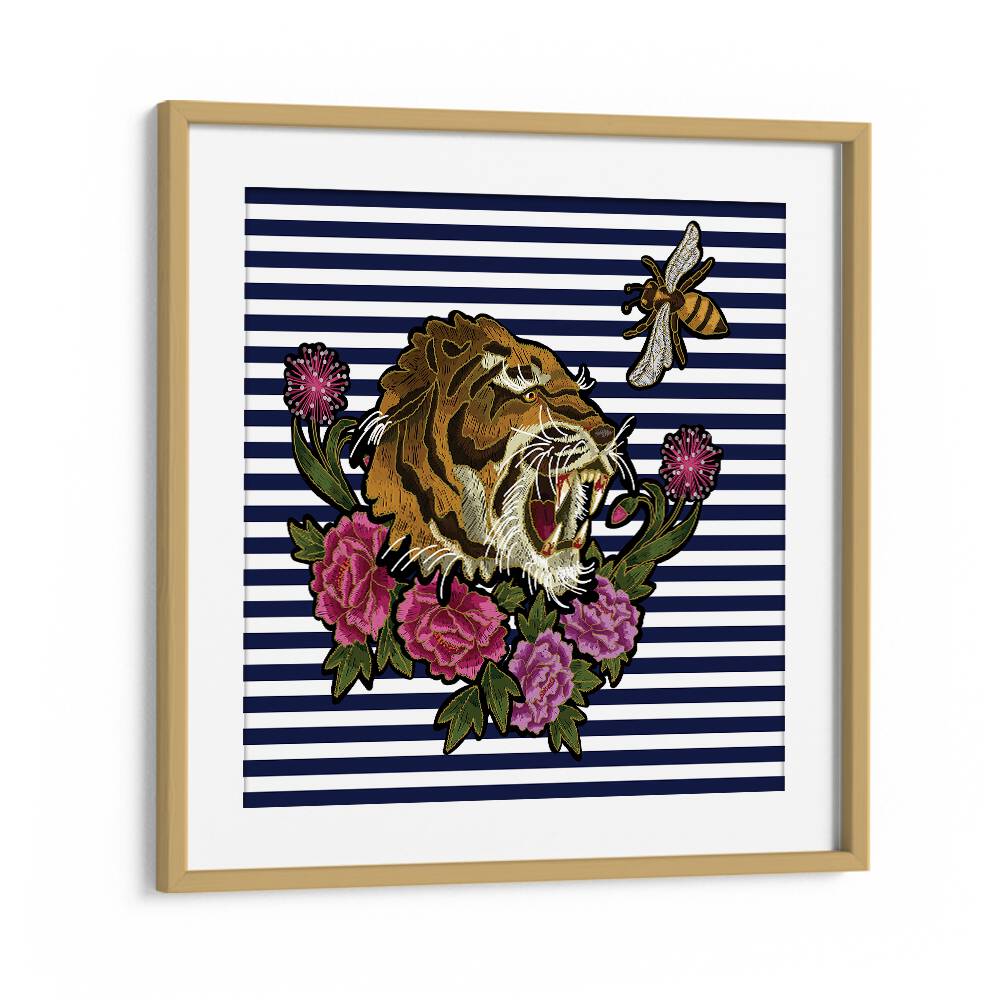 Juliya painting - STRIPES TIGER by Asianmonk