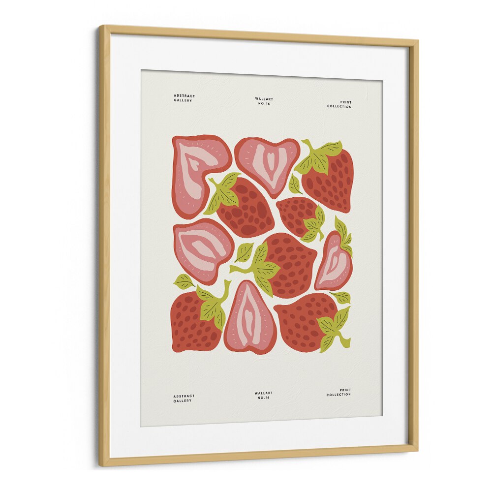 kitchen painting - STRAWBERRIES II by Asianmonk