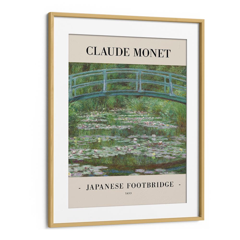 CLAUDE MONET'S JAPANESE FOOTBRIDGE - 1899