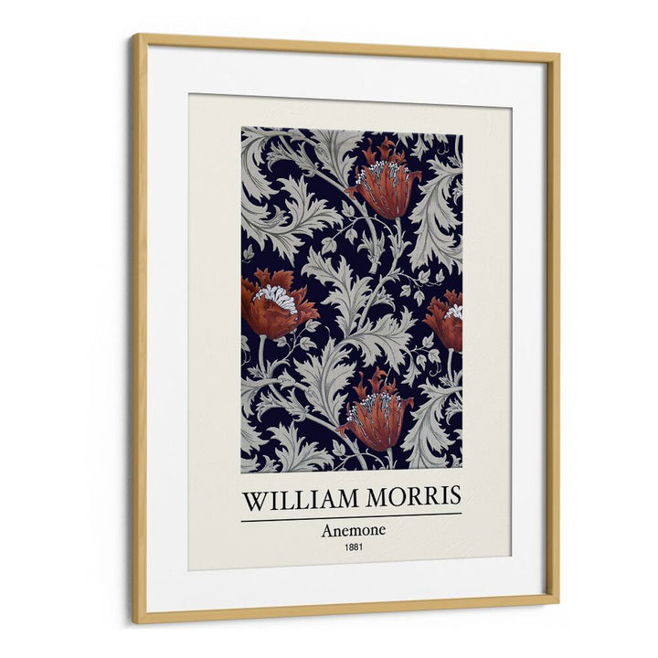 ELEGANCE IN BLOOM: WILLIAM MORRIS' ANEMONE (1881)