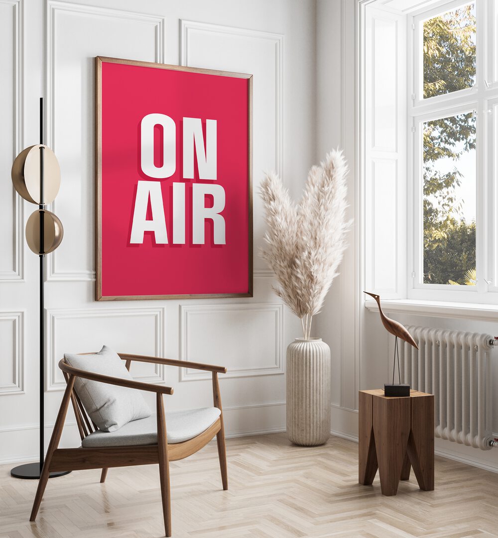 on air by frankie kerr dineen quotes posters wall art prints Artwork I placed on a wall