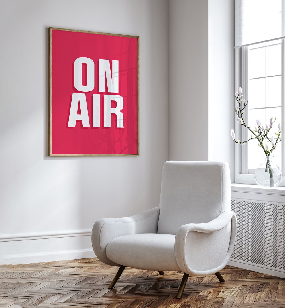 on air by frankie kerr dineen quotes posters wall art prints Artwork I placed on a wall