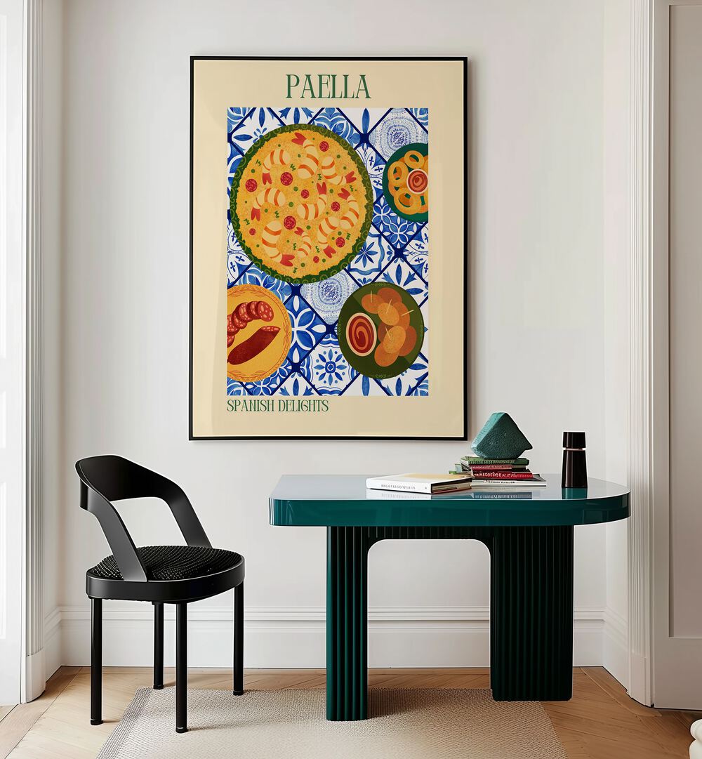 paella ii kitchen posters kitchen art prints Artwork I placed on a wall