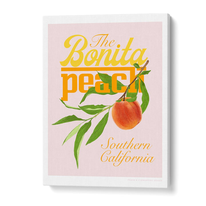 pandc bonita peach kitchen posters in Gallery Wrap