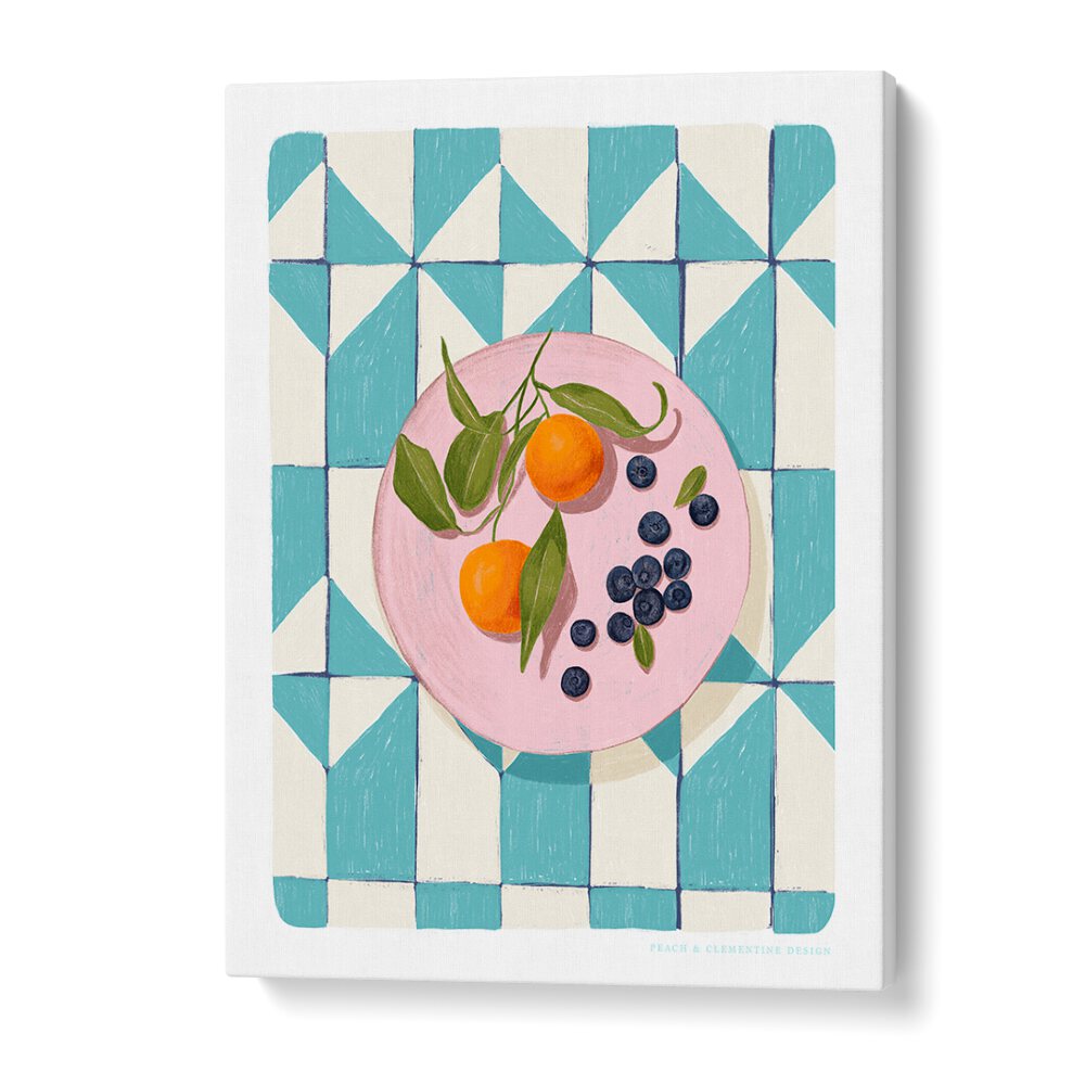 pandc citrus and berries kitchen posters in Gallery Wrap