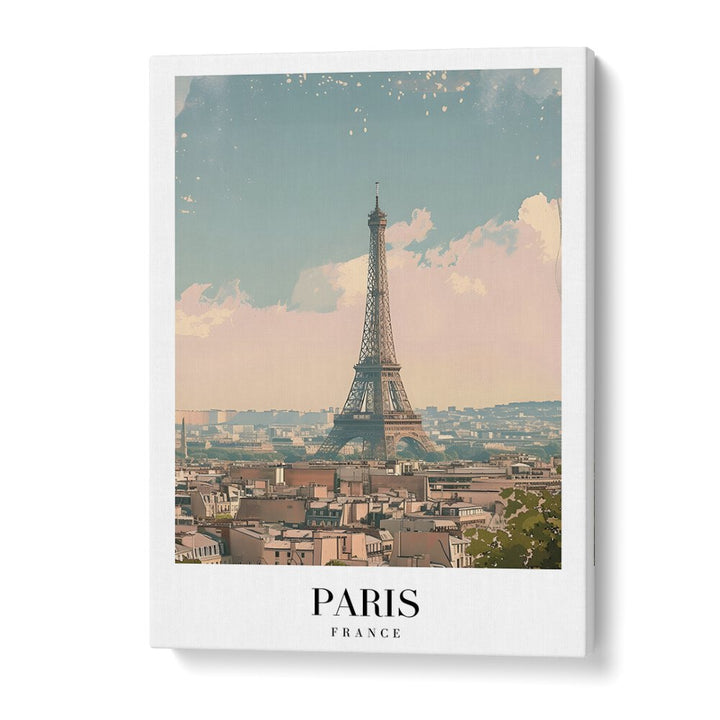 paris-france II travel posters in Gallery Wrap