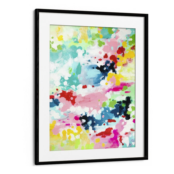 pastel fantasy by ejaaz haniff abstract art prints in Black Frame With Mount