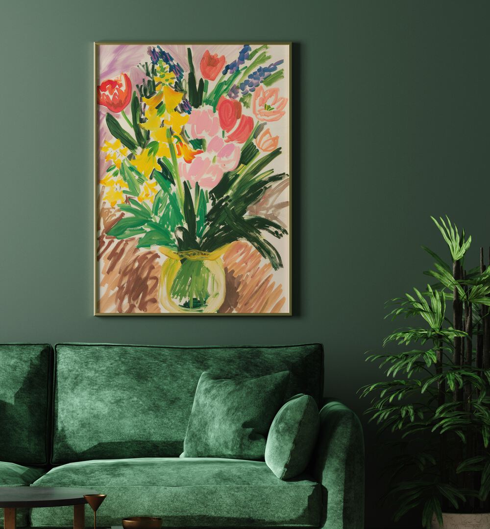 penstroke posies electric wall art prints Artwork I placed on a Wall 