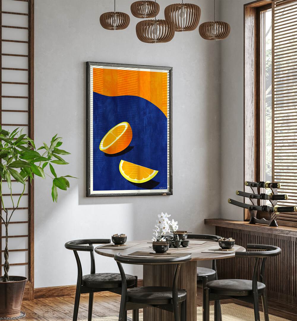 petit dejeuner kitchen posters kitchen art prints Artwork III placed on a wall