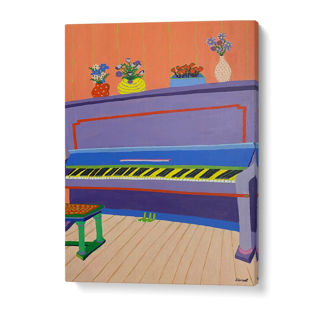 piano music art prints in Gallery Wrap