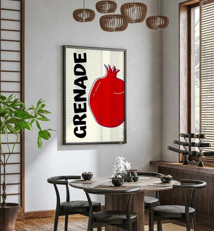 pomo-grenade i kitchen posters kitchen art prints Artwork I placed on a wall