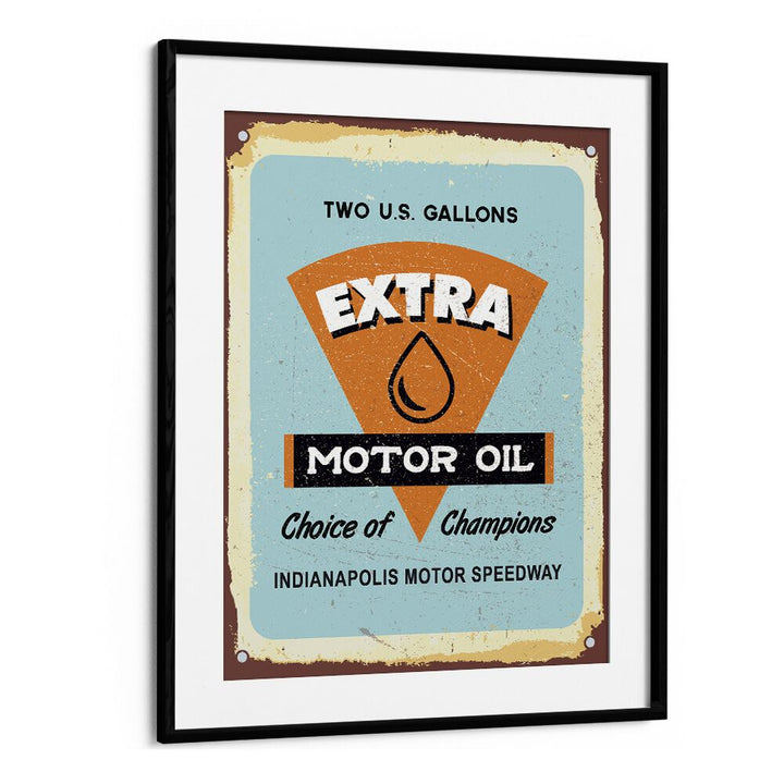 premium imported car poster in Black Frame With Mount