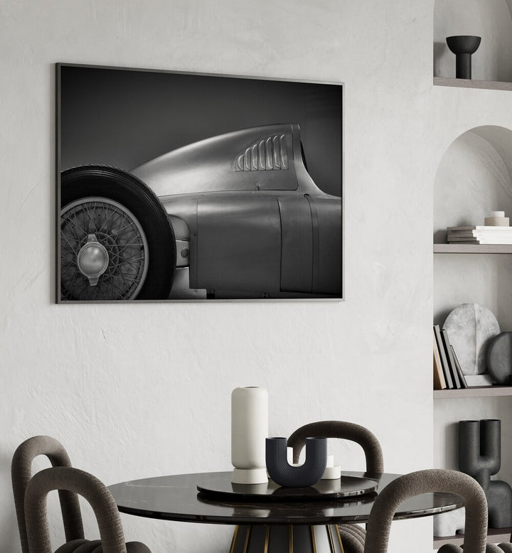 prototype car poster Artwork I placed on a Wall 