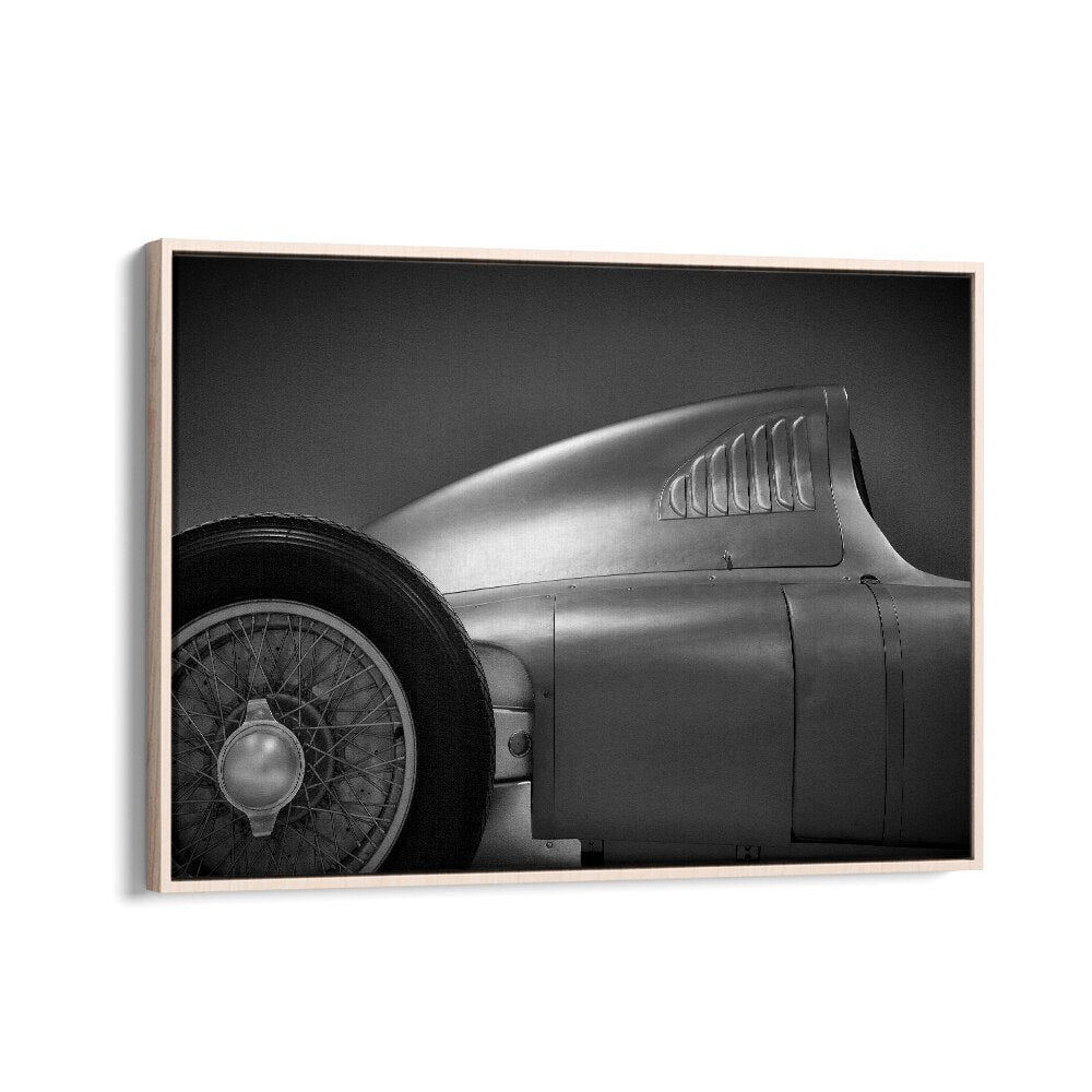 prototype car poster in Oak Wood Floater Frame