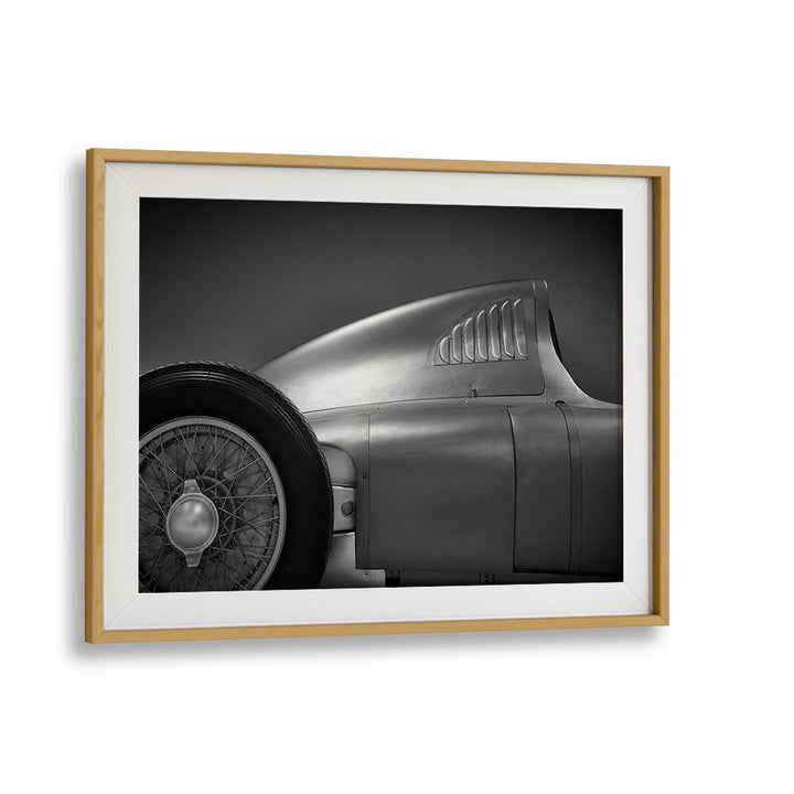 prototype car poster in Oak Wood Frame With Mount