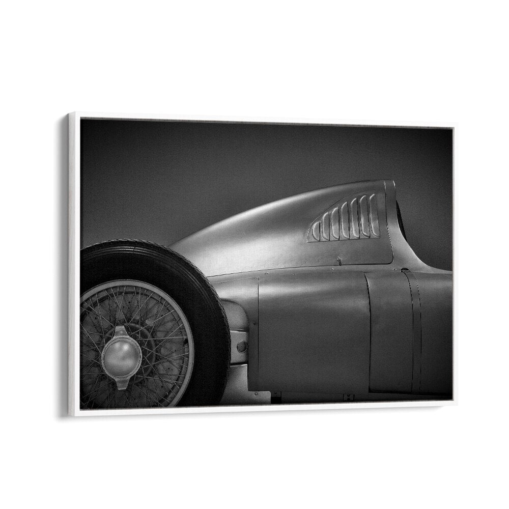 prototype car poster in White Floater Frame