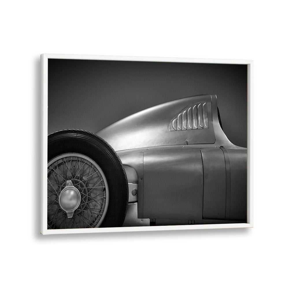 prototype car poster in White Plain Frame