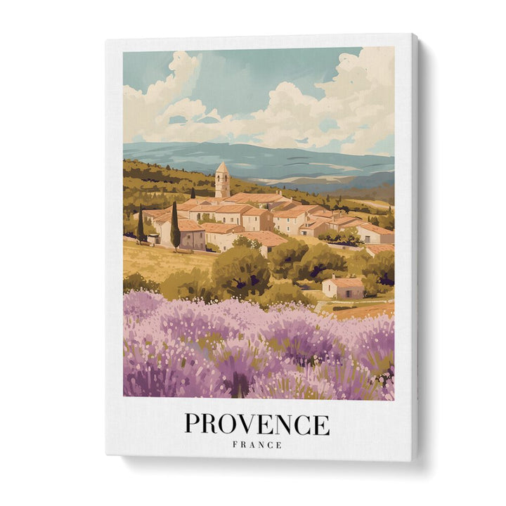 provence-france I travel posters in Gallery Wrap