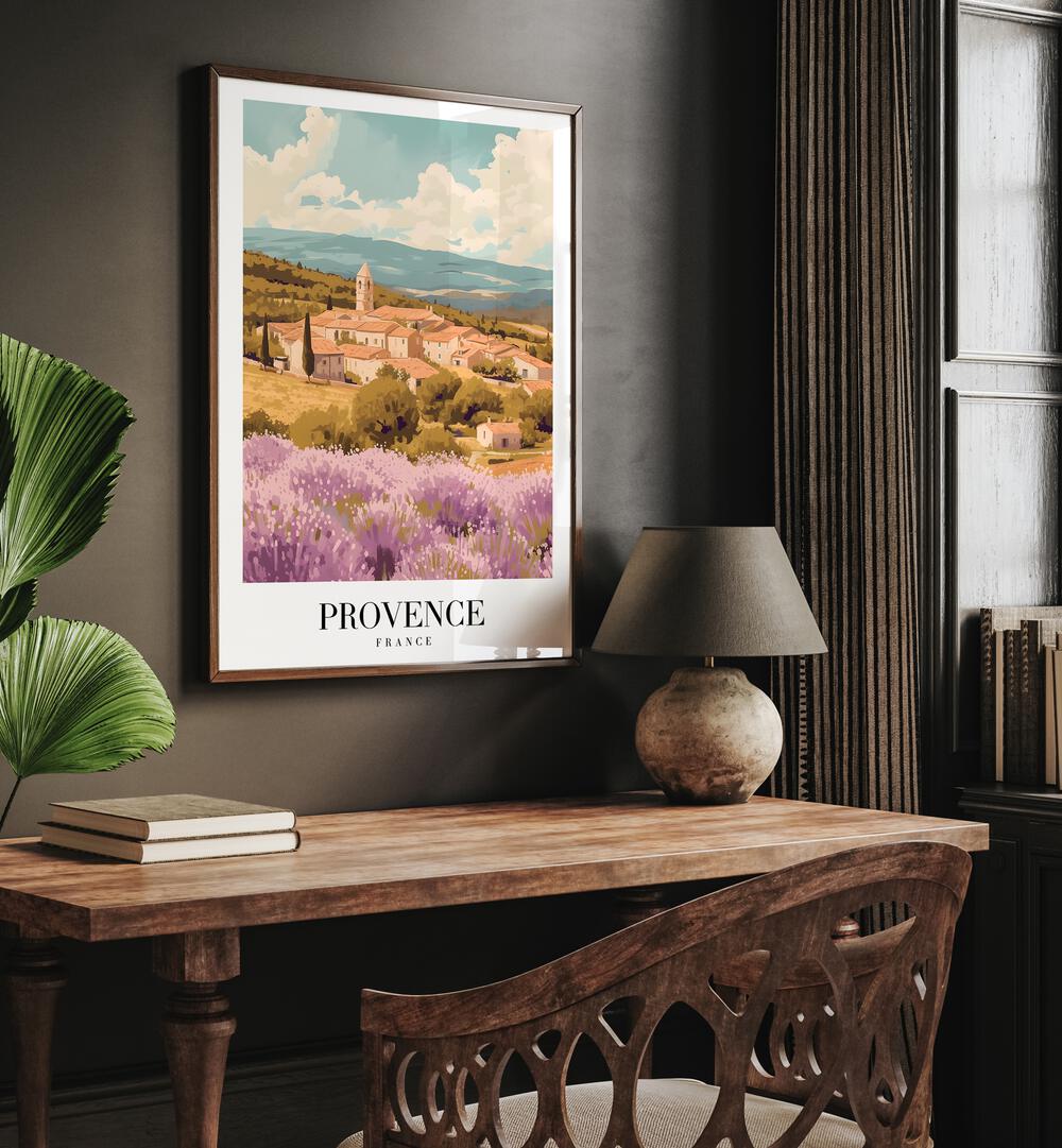 provence-france travel posters Artwork I placed on a Wall 