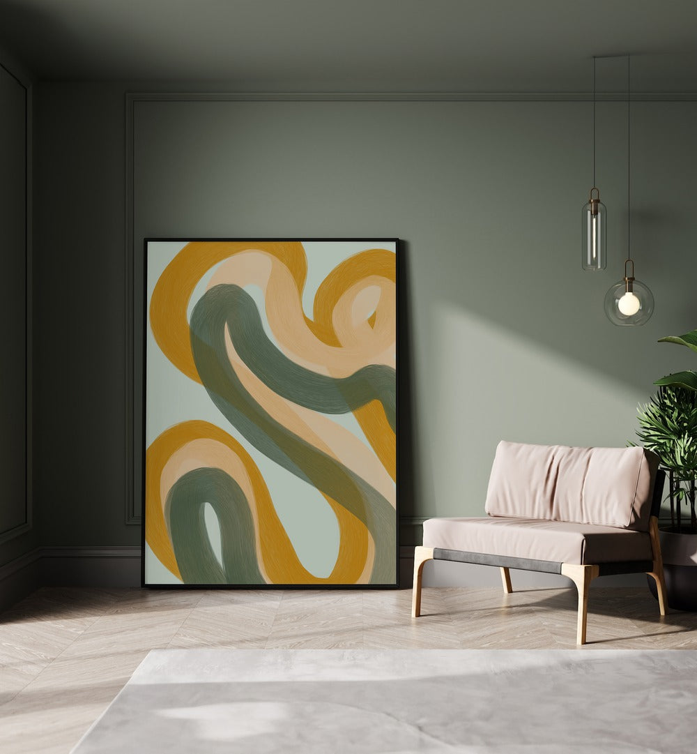 pulcher by yopie studio abstract art paintings Artwork I placed on a wall