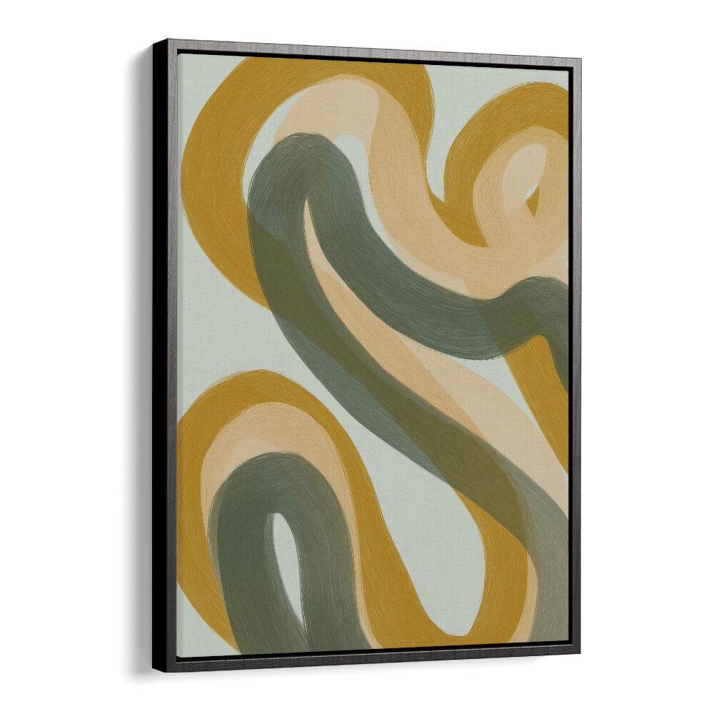 pulcher by yopie studio abstract art paintings in Black Floater Frame