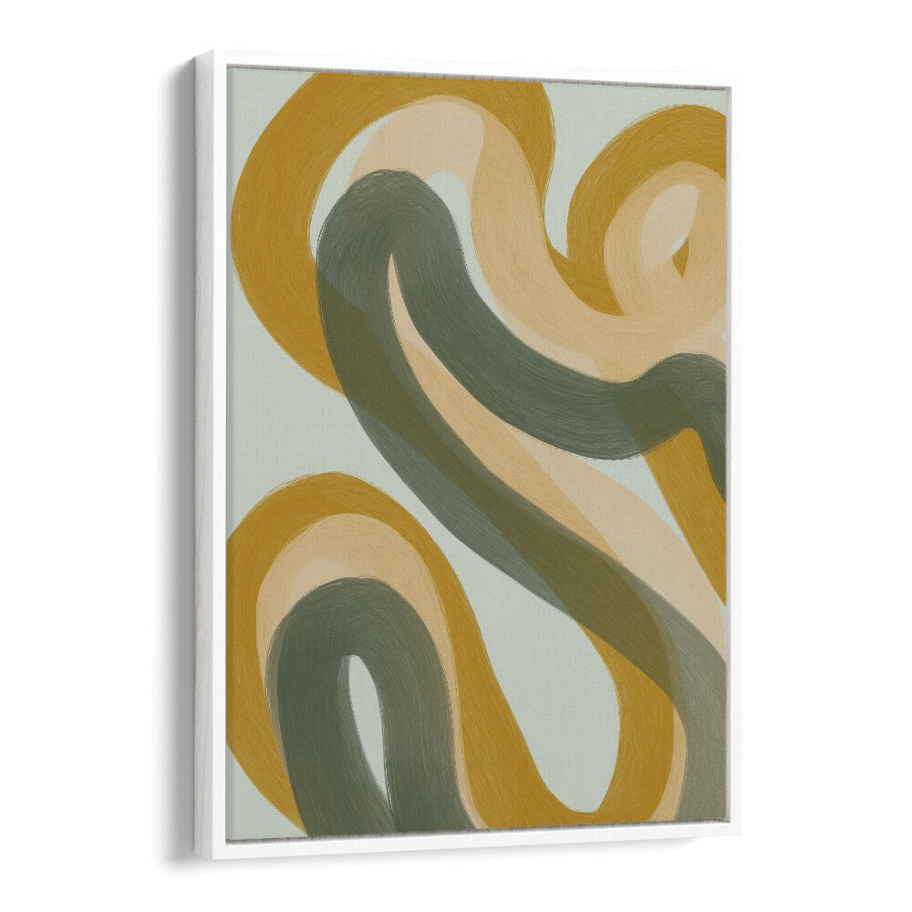 pulcher by yopie studio abstract art paintings in White Floater Frame