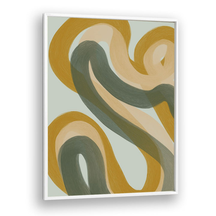 pulcher by yopie studio abstract art paintings in White Plain Frame